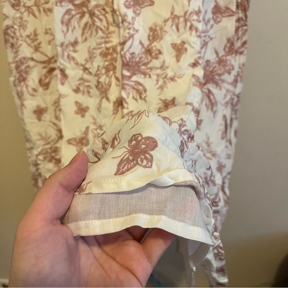 Ivy City Co Odette Dress Pink Mauve Floral - Picture 6 of 9